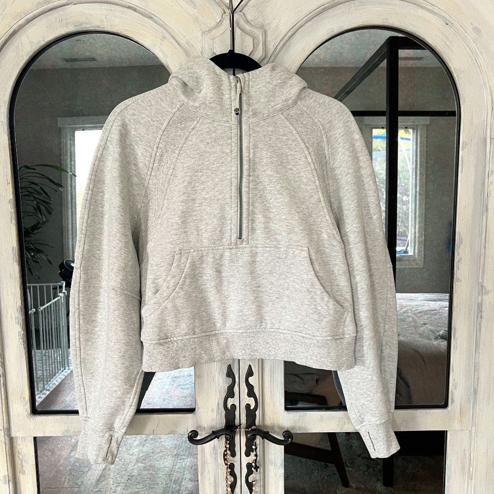 Lululemon Scuba Oversized Half-Zip Hoodie, Sz M/L